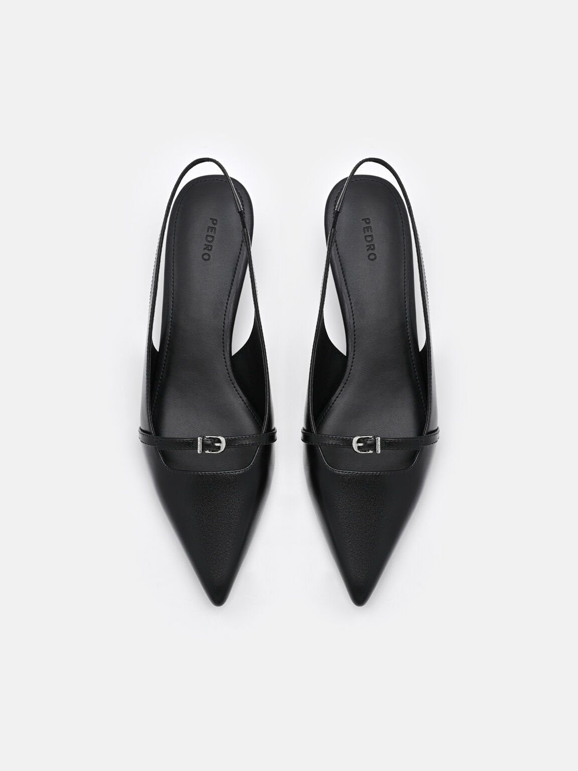 Sepatu Hak Tinggi Slingback Kulit Maggie, , hi-res