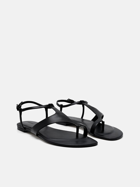 Sandal Ankle Strap Kulit, , hi-res
