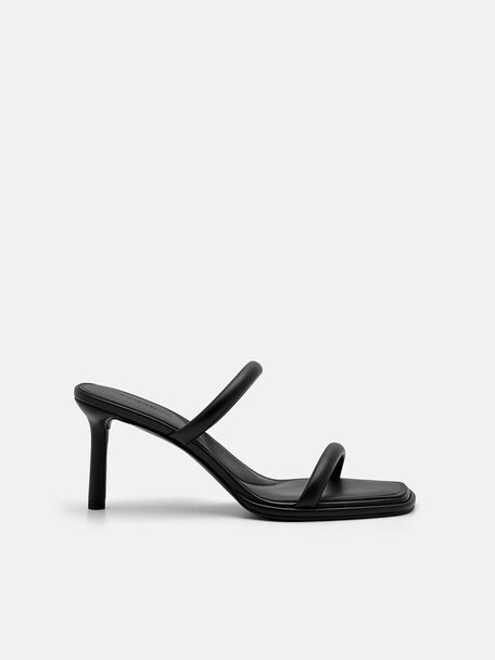Sandal Tumit Bianca, Black