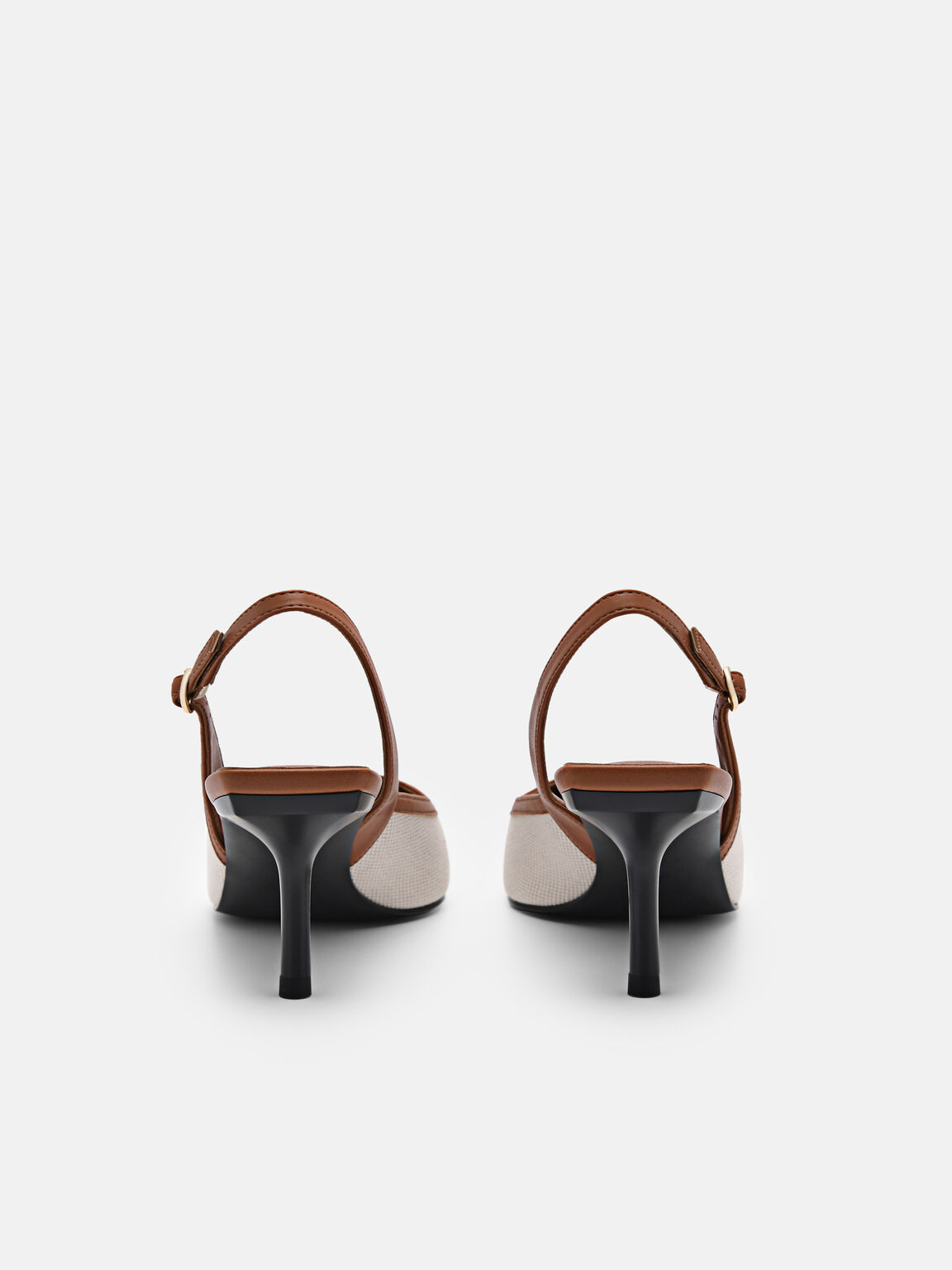 PEDRO Icon Canvas Slingback Pumps, 