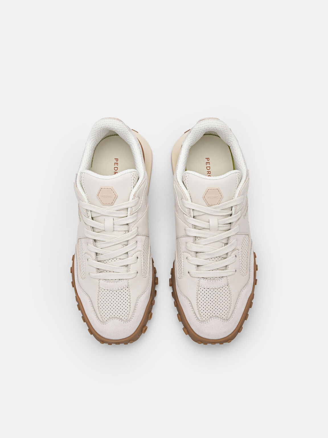 Sepatu Sneakers Suede Node Wanita, 