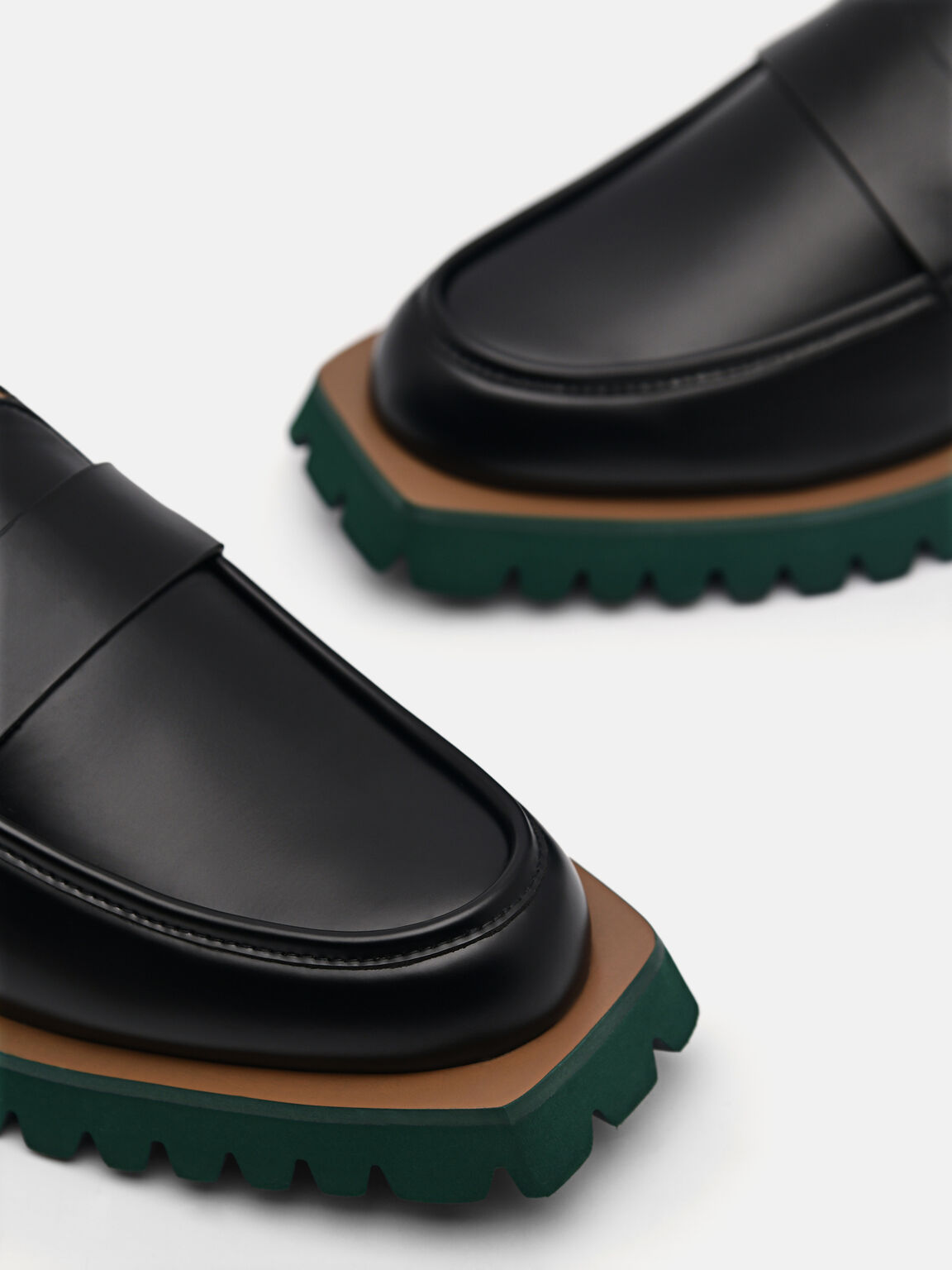Grapnel Chunky Loafer Mule, 