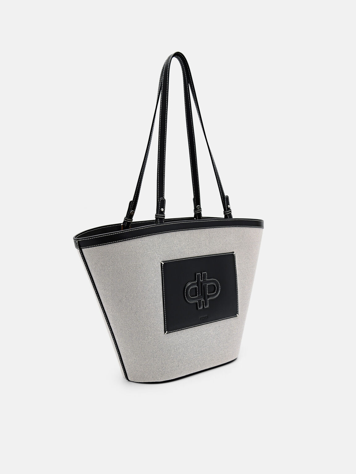 Large PEDRO Icon Canvas Tote Bag, , hi-res