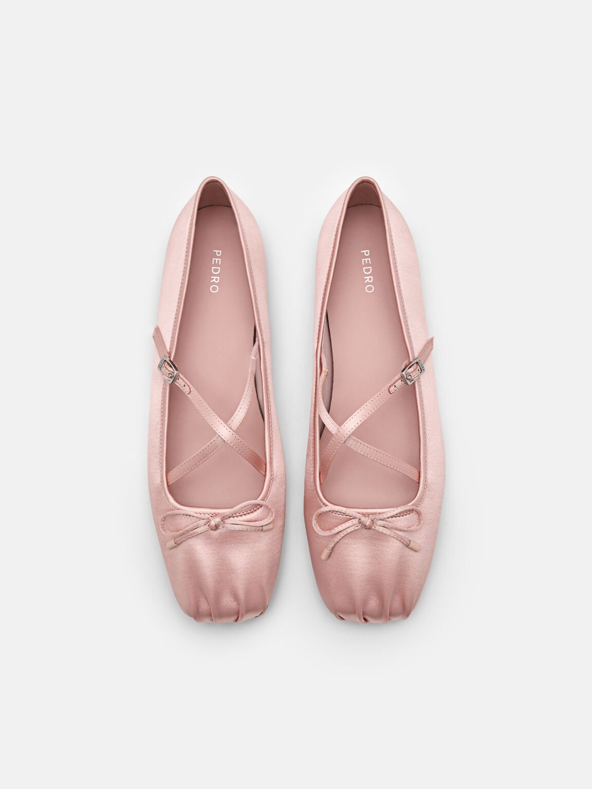 Nica Satin Ballerina Flats, 