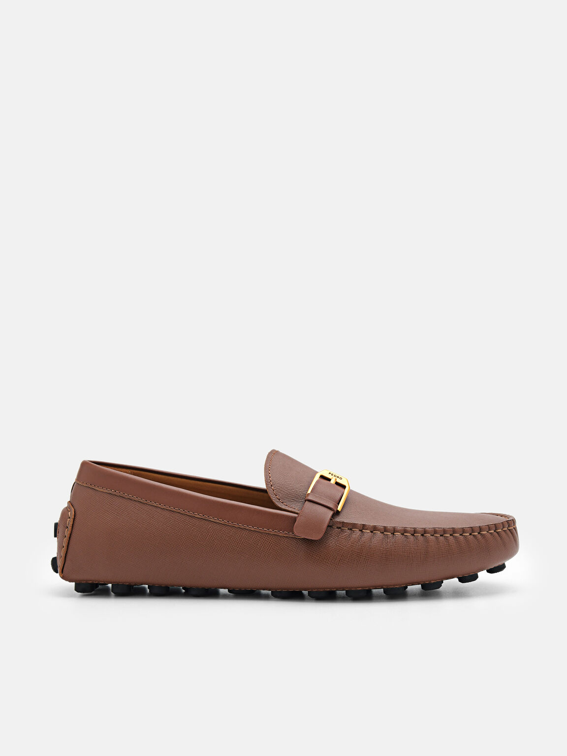 Sepatu Kulit Driving Saffiano, 