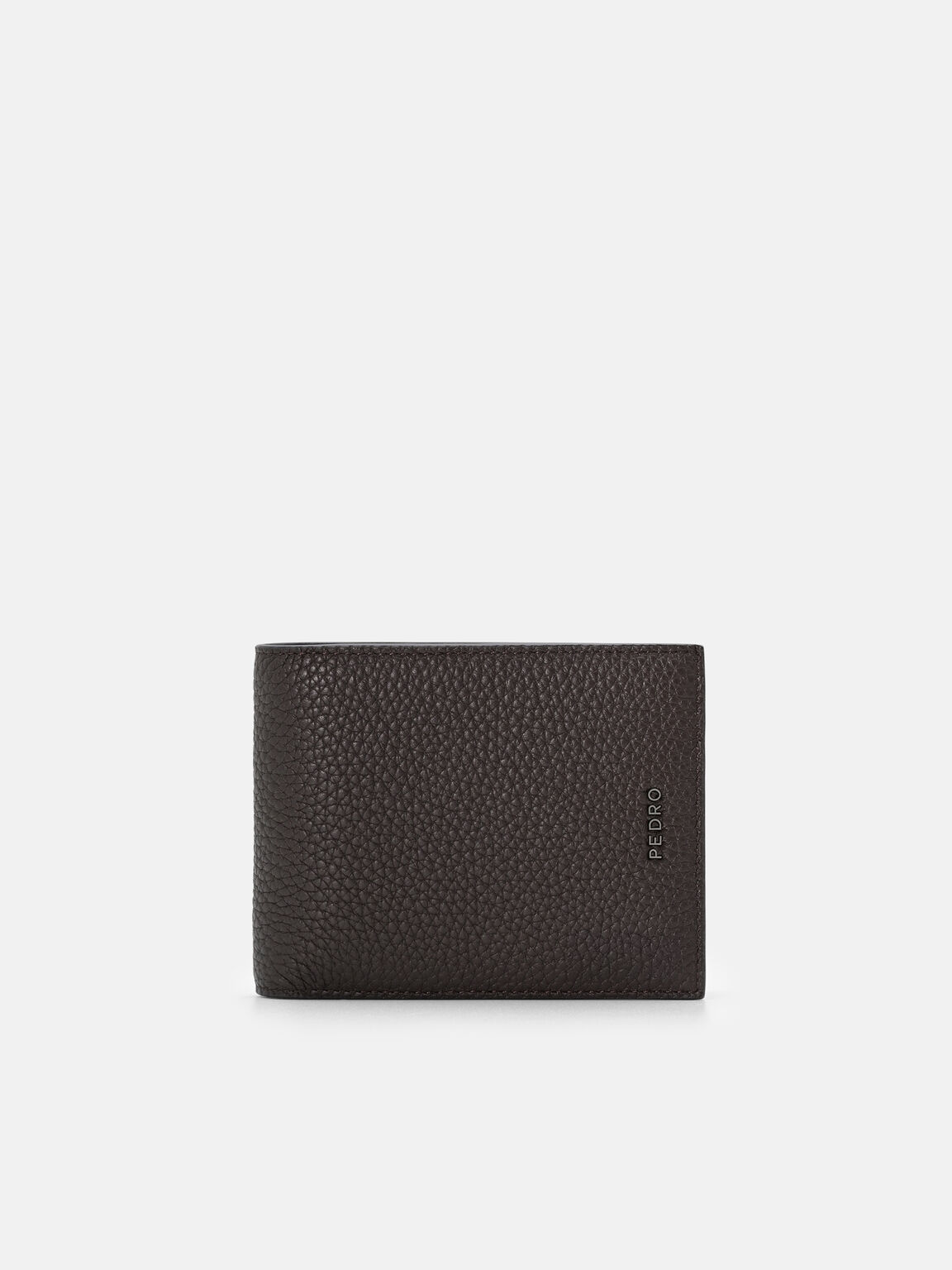 Tumbled Leather Bi-Fold Wallet with Insert, 
