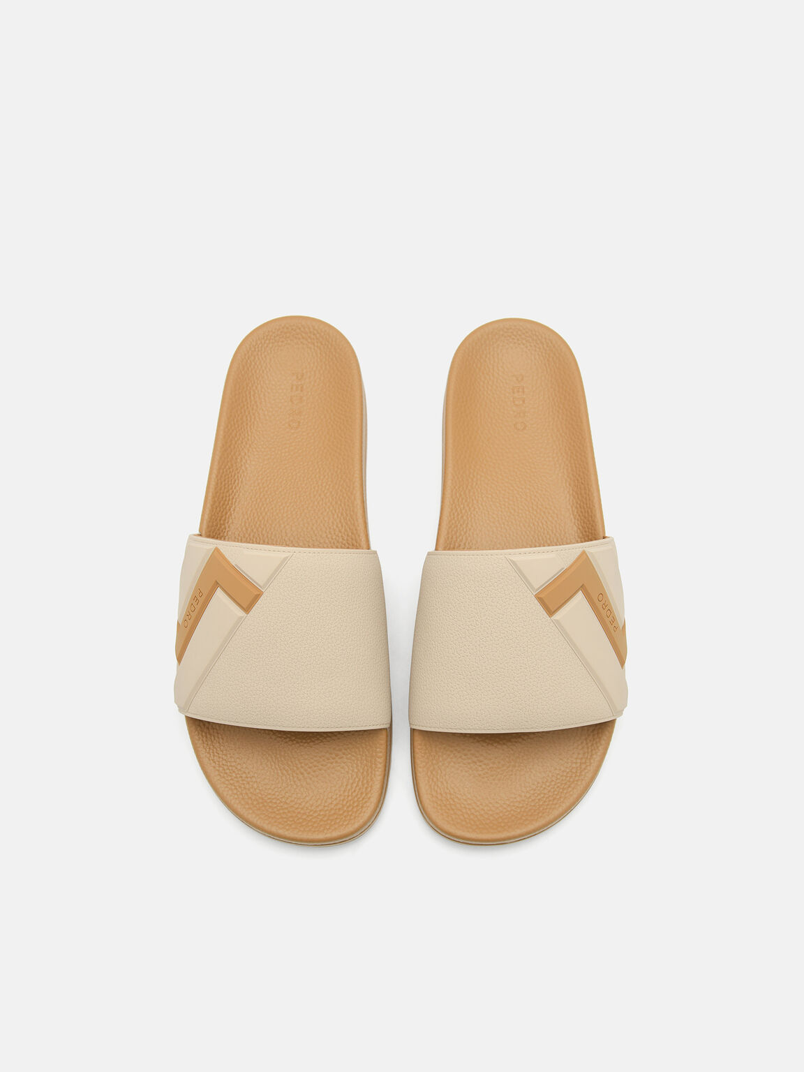 Embossed Rubber Sandals, 