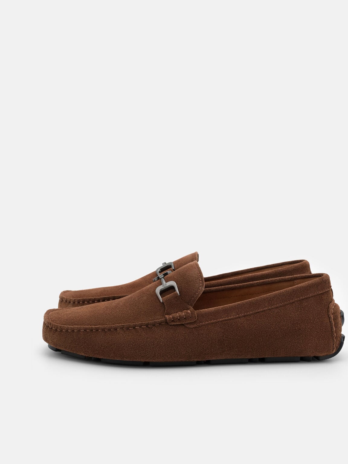 Suede Horsebit Driving Shoes, 