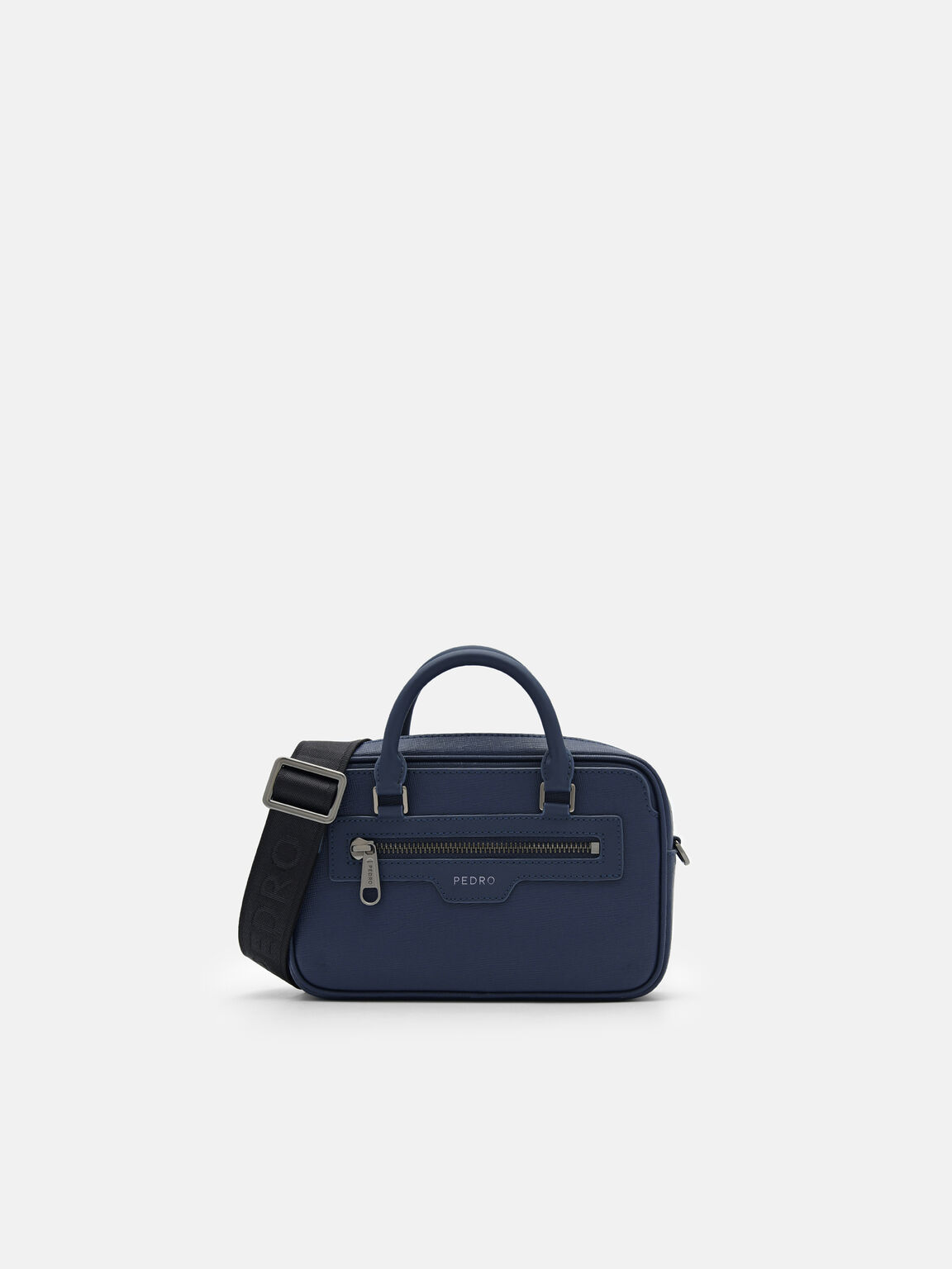Top Handle Sling Bag, Navy, hi-res