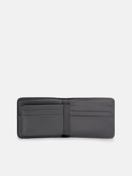 Leather Bi-Fold Wallet with Insert, , hi-res