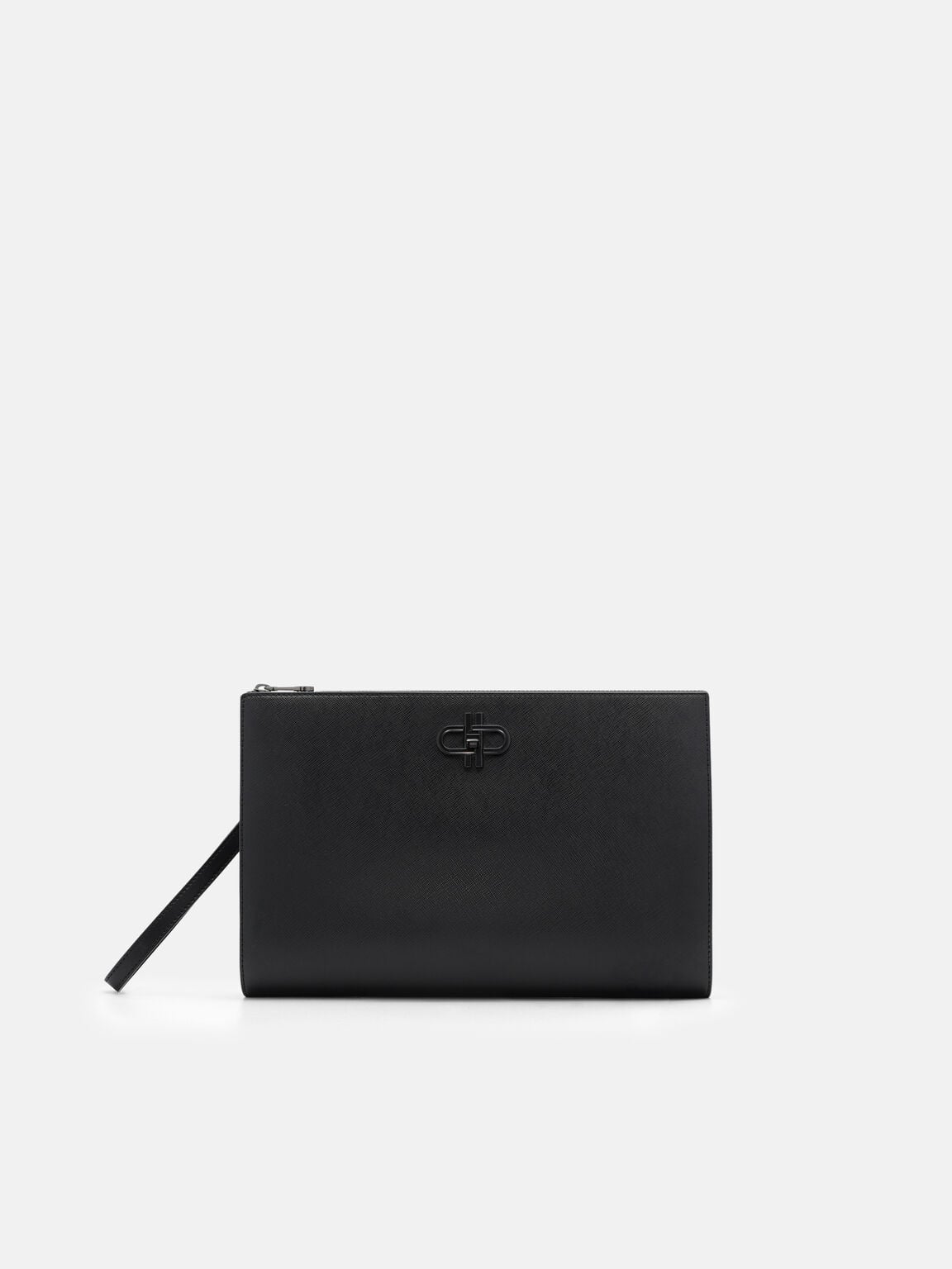 Saffiano Leather Portfolio Bag, 