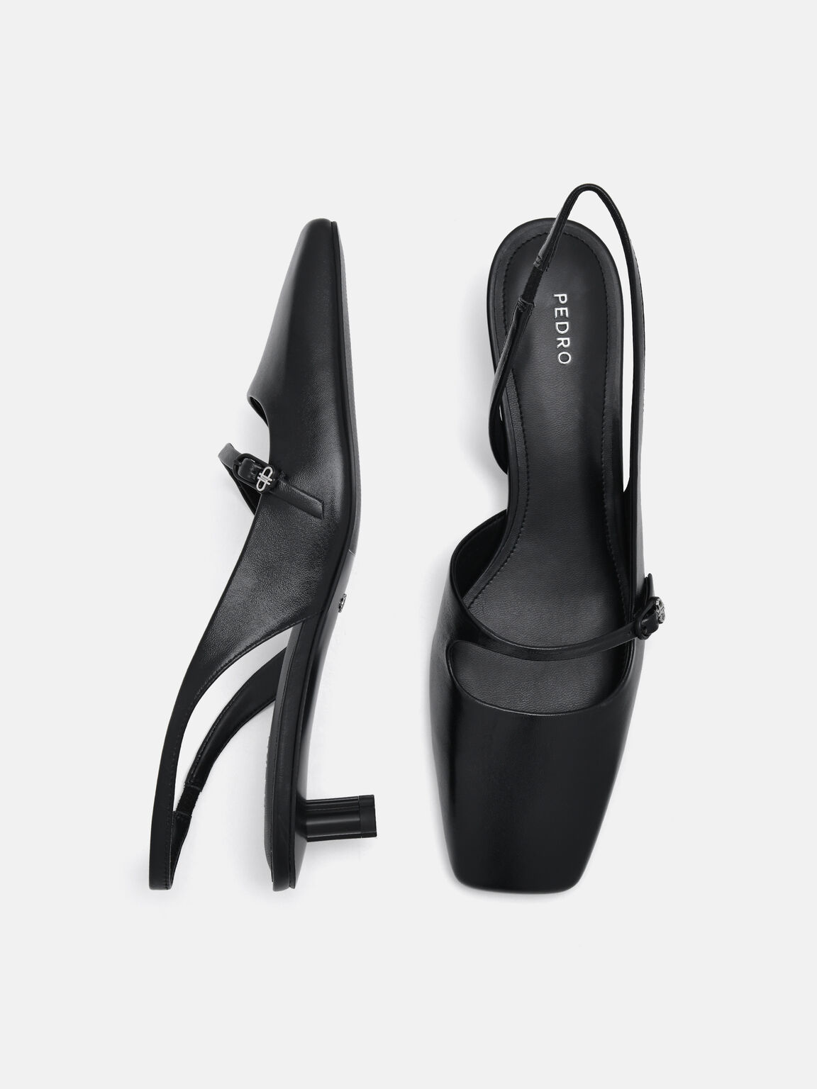 PEDRO Icon Leather Heel Pumps, 