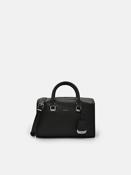 PEDRO Studio Ava Leather Bowling Bag, Black, hi-res