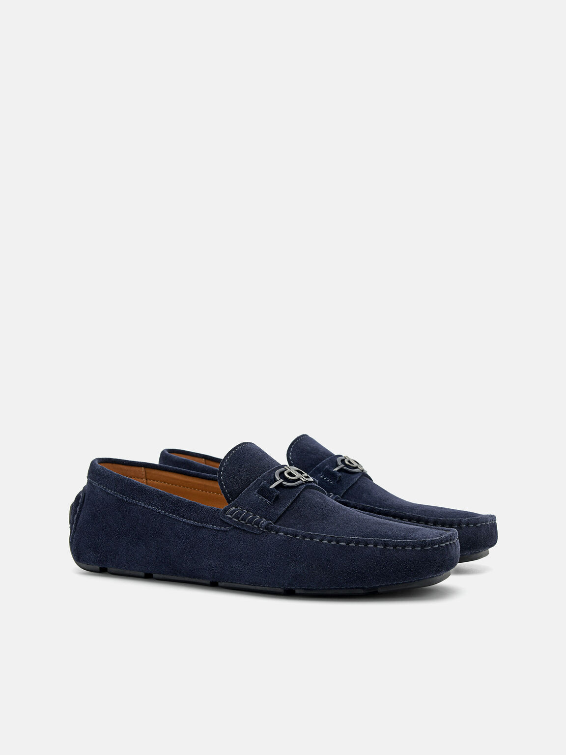 PEDRO Icon Sepatu Driving Suede Horsebit, 