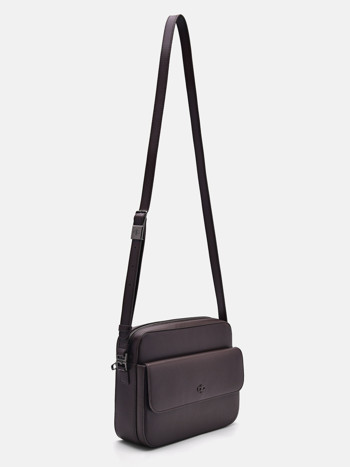 Leather Crossbody Bag, , hi-res