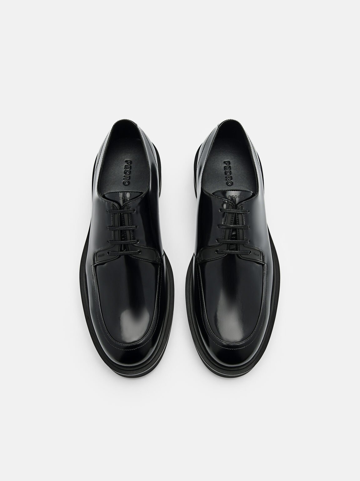 Loop Leather Derby Shoes, 
