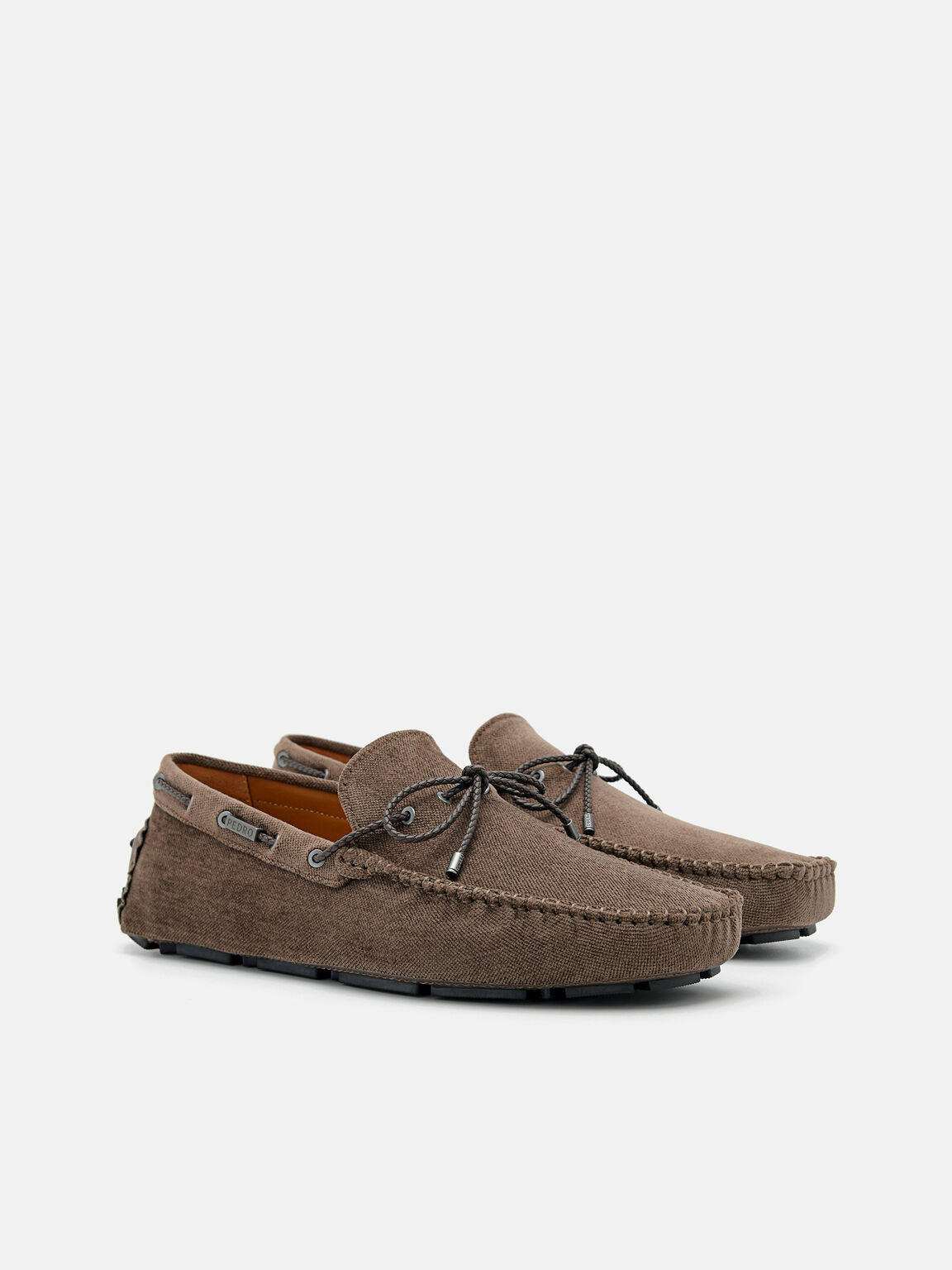 Sepatu Driving Pita Corduroy, 