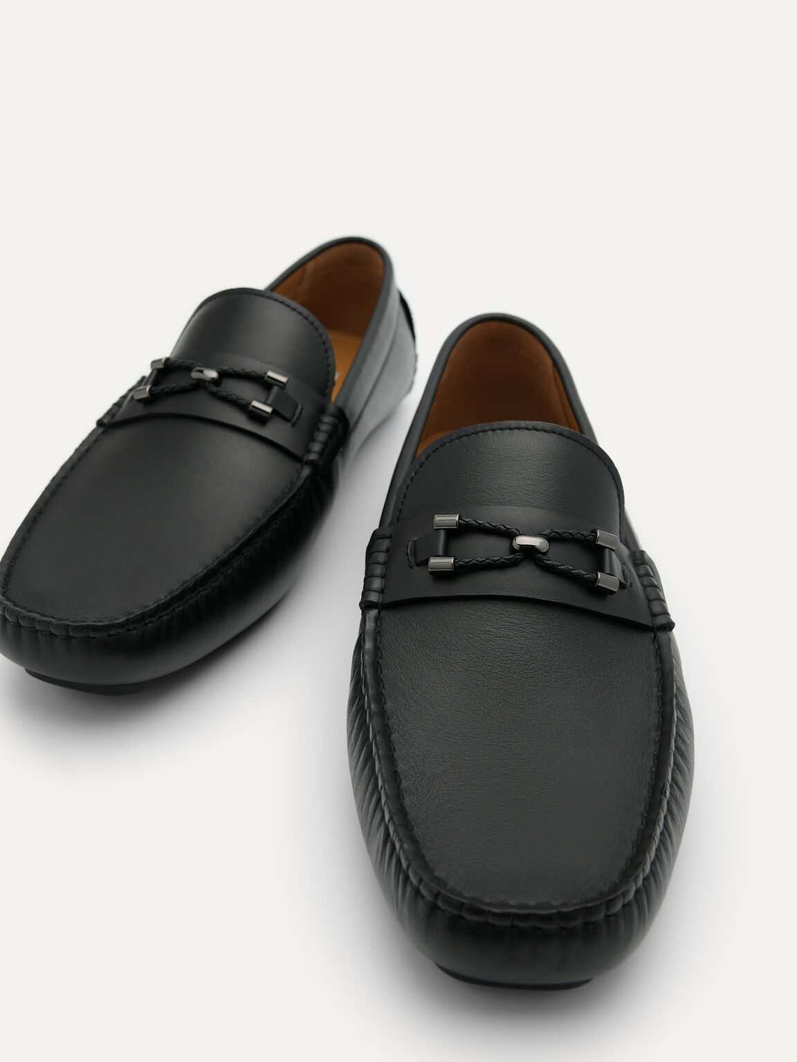 Leather Horsebit Driving Shoes, 