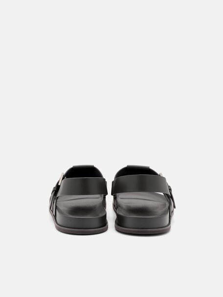 Sandal Kulit Caged Backstrap, , hi-res