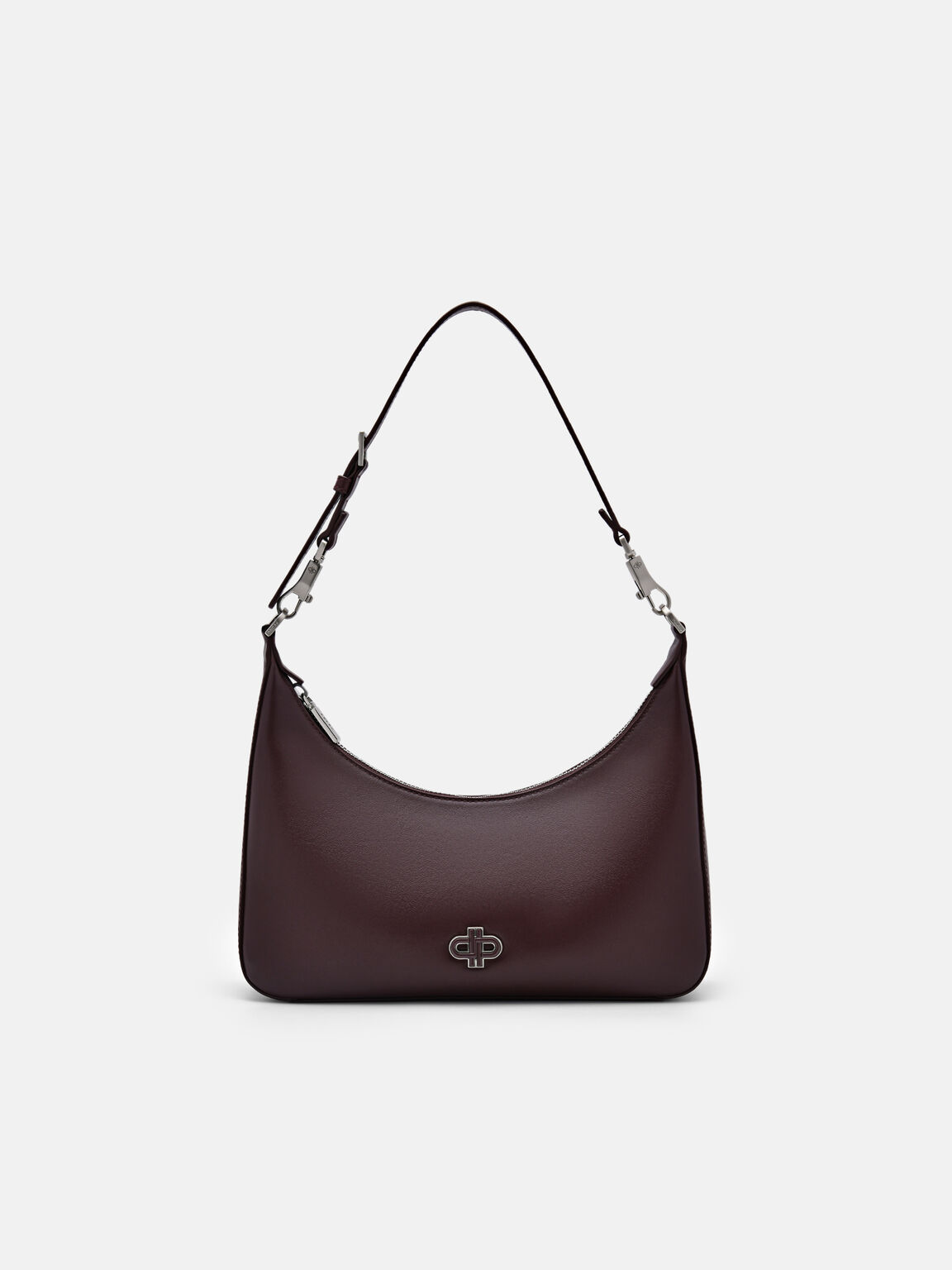 Leather Hobo Bag, , hi-res