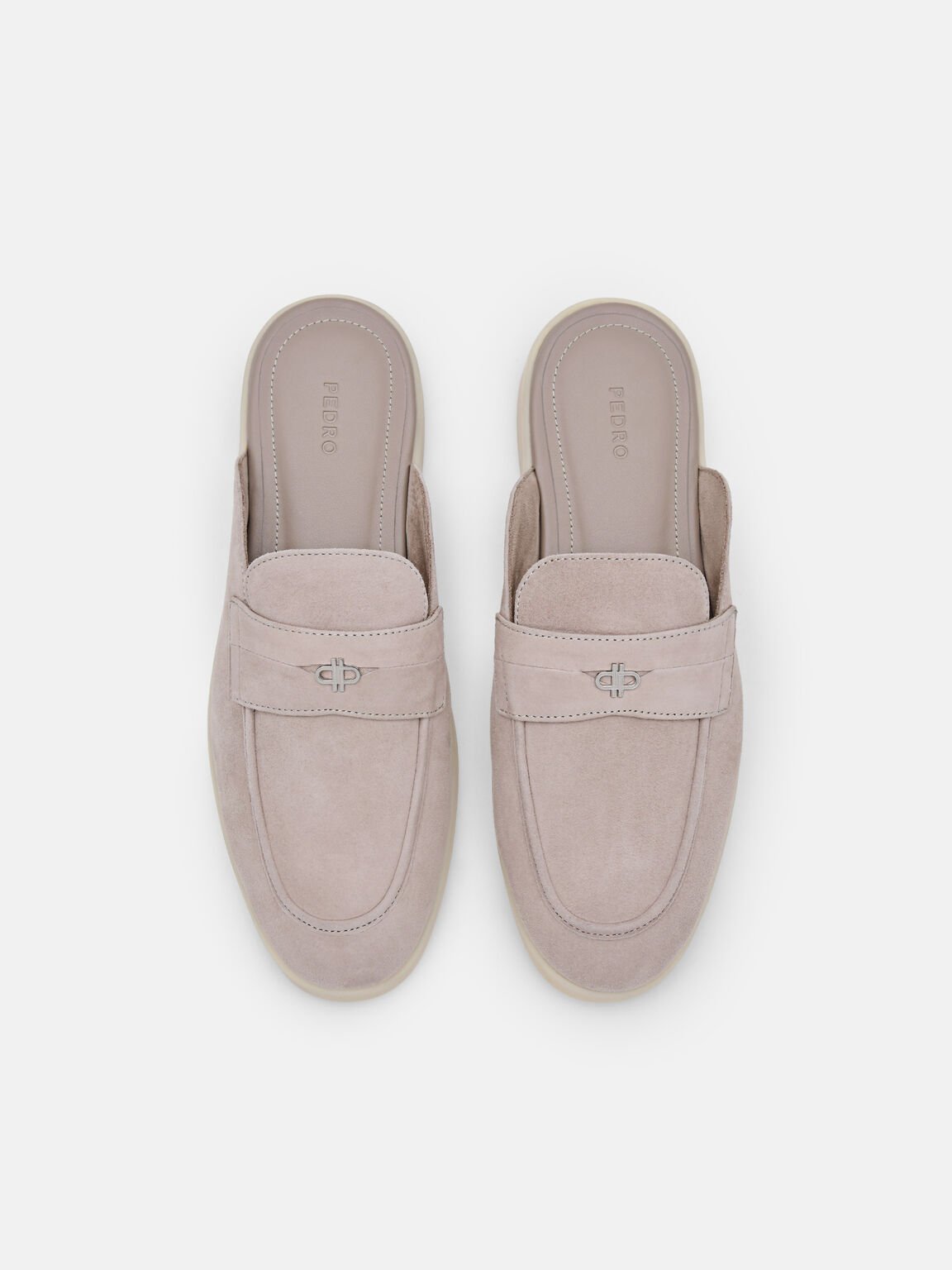 Suede Mules, 