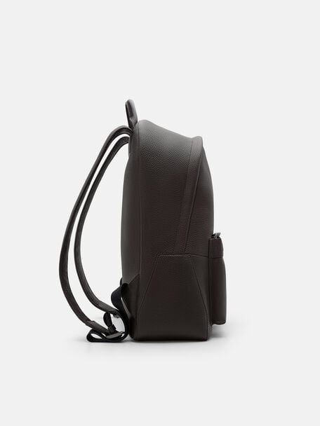 James Tumbled Leather Backpack, , hi-res