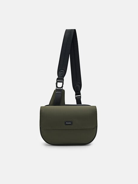 Nylon Crossbody Pouch, 