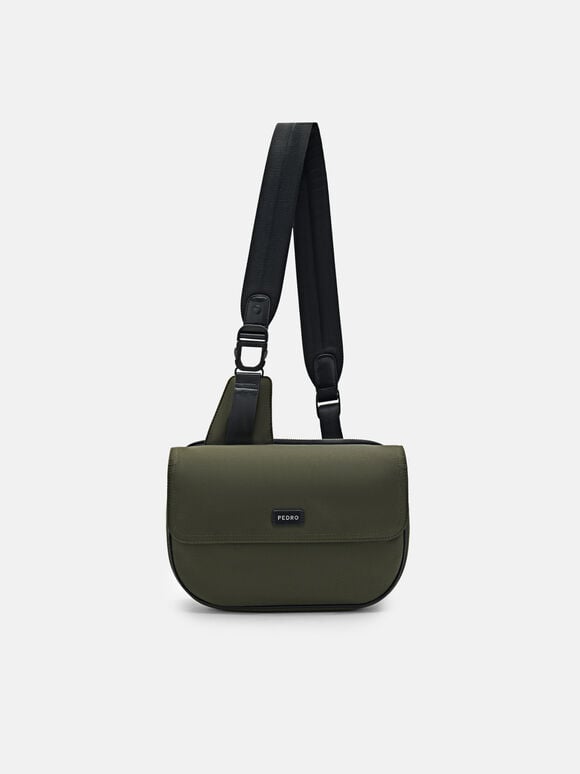Nylon Crossbody Pouch, 