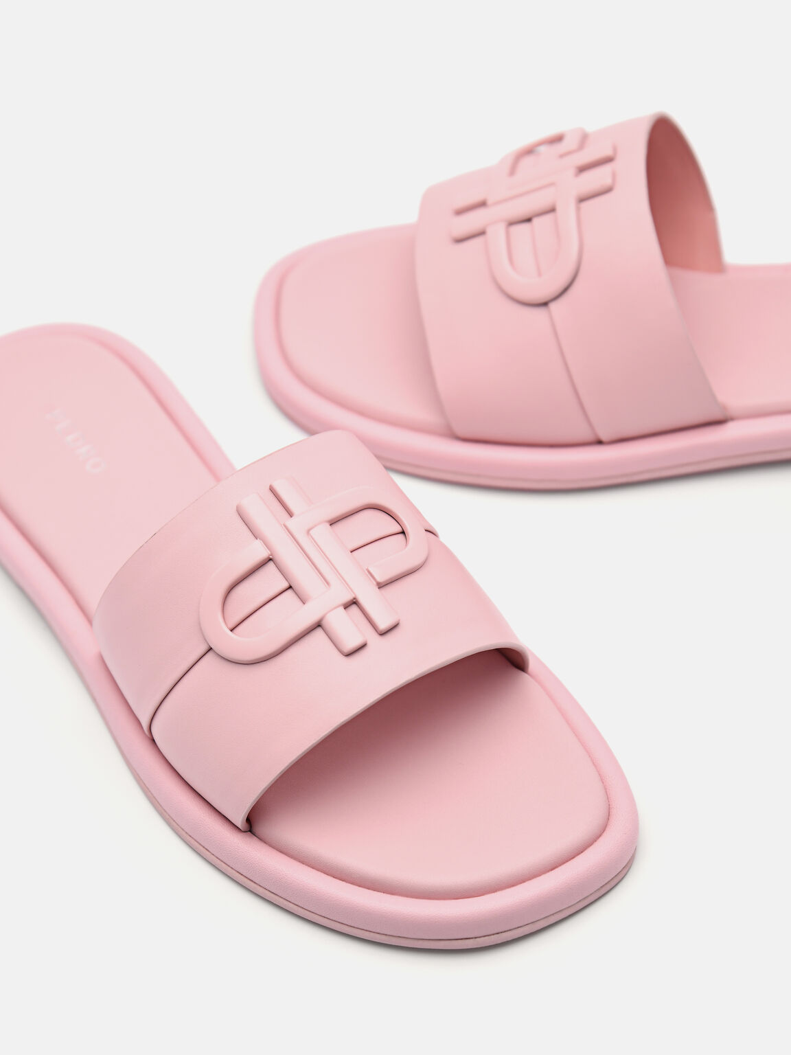 PEDRO Icon Leather Slide Sandals, 