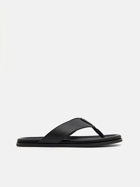 PEDRO Icon Thong Sandals, Black, hi-res