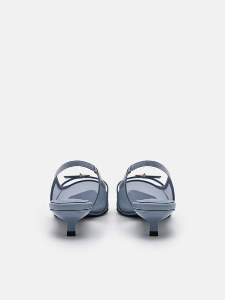 Sepatu Hak Tinggi Slingback Mesh Maggie, , hi-res