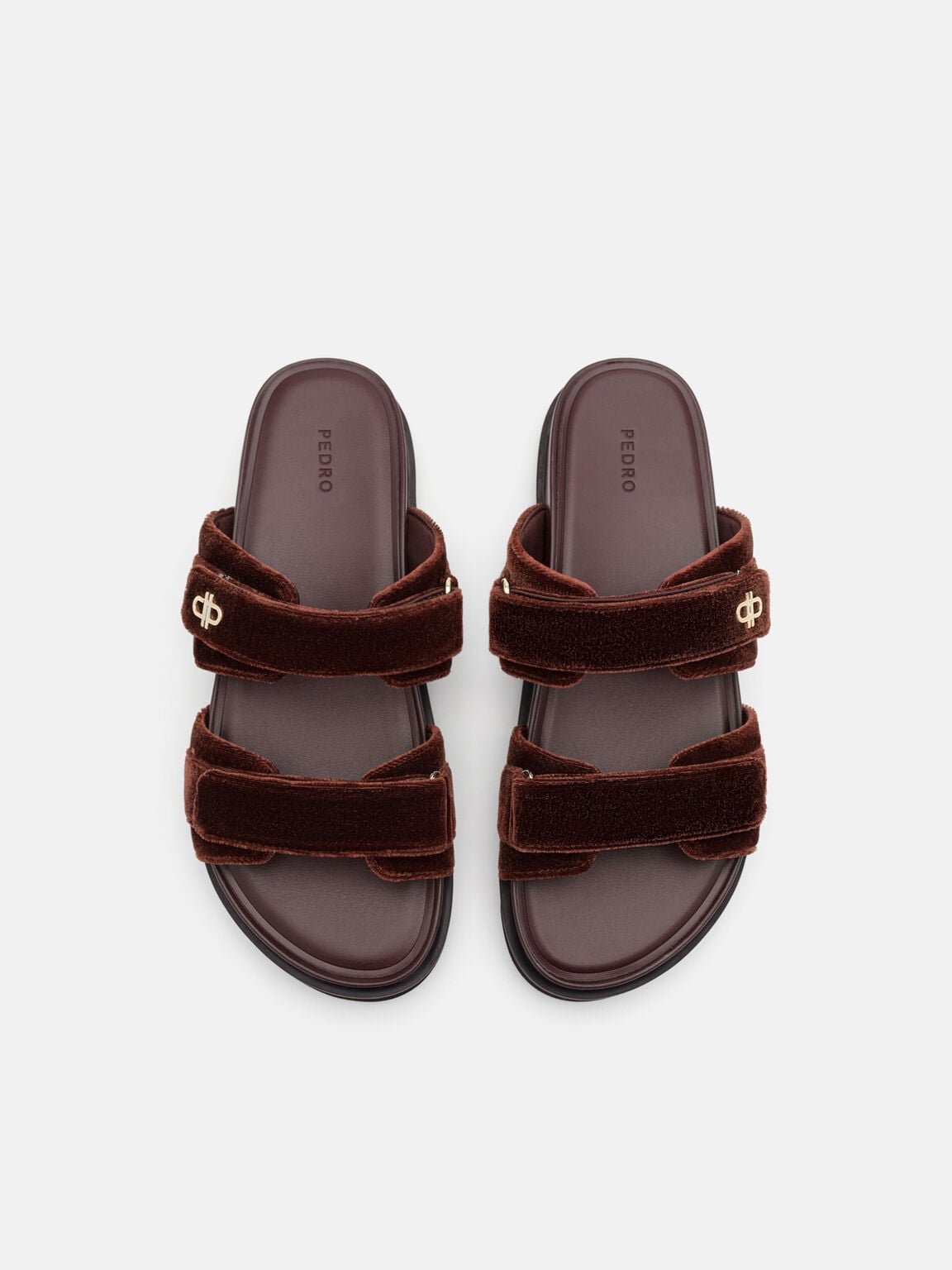 Sandal Slide Beludru Nelle, , hi-res