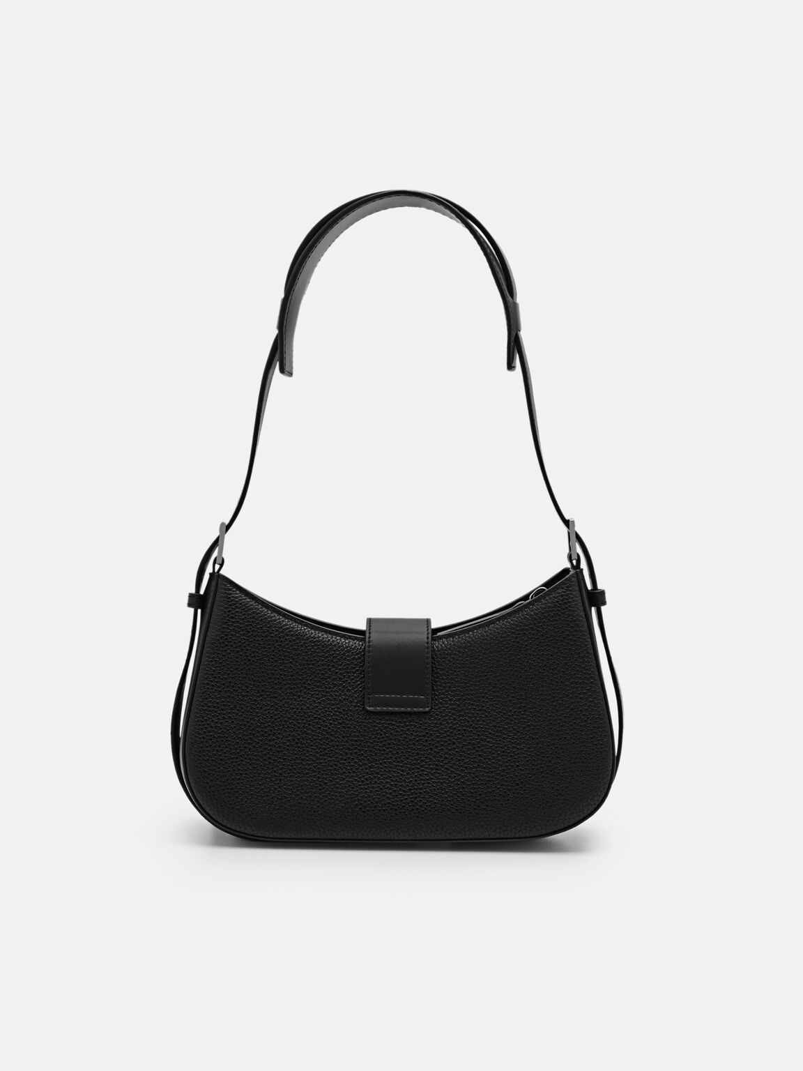 Helix Leather Shoulder Bag, 