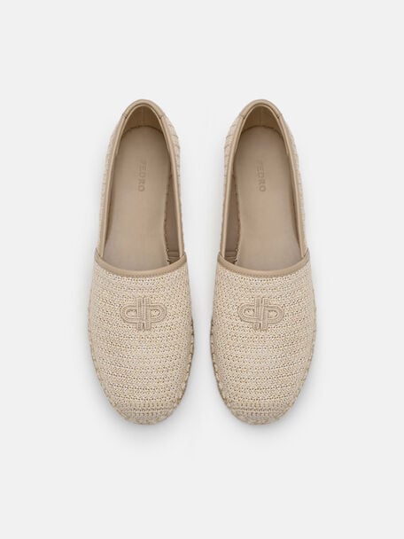Raffia Loafers, , hi-res