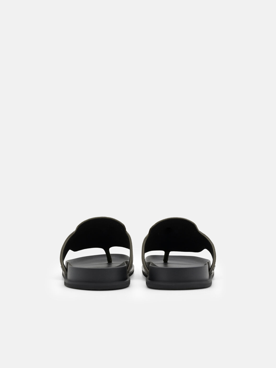 Suede Penny Thong Sandals, 