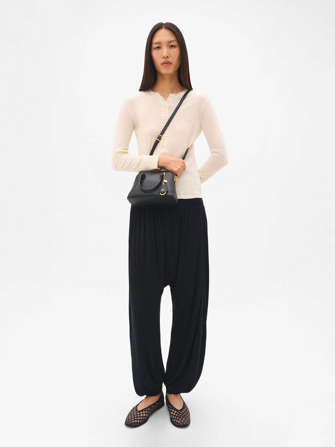 Lucia Leather Handbag, , hi-res