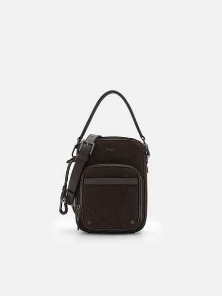 Patrice Leather Crossbody Bag, 