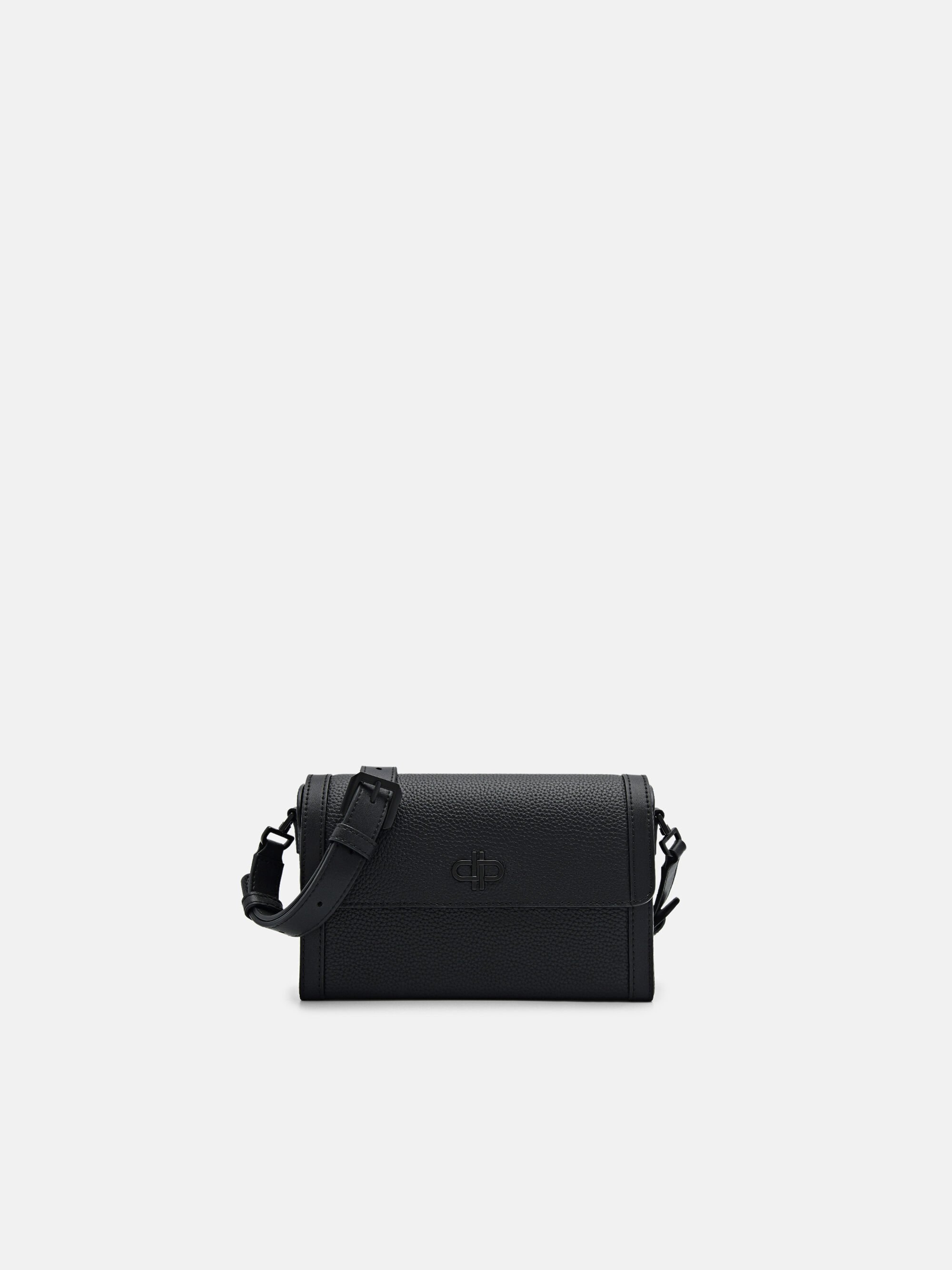 Black PEDRO Icon Leather Sling Bag - PEDRO ID