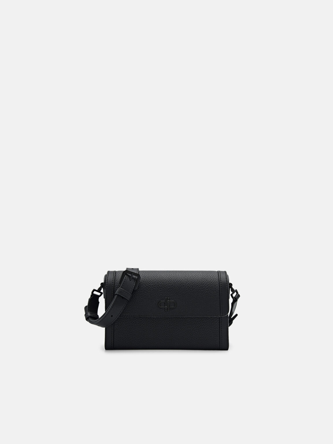 Tas Selempang Kulit PEDRO Icon, Black