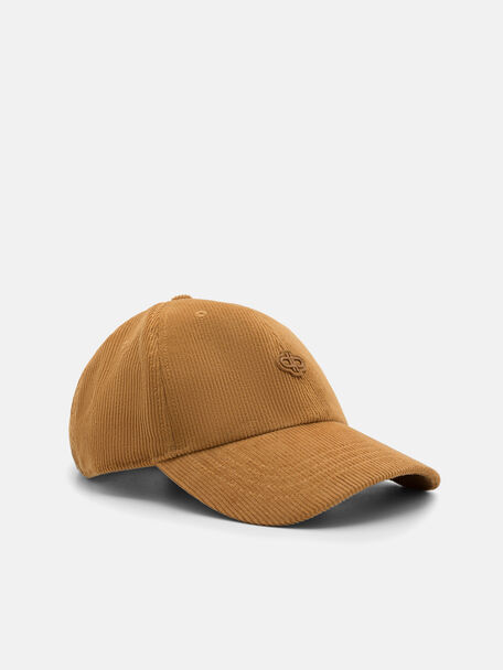 Topi Monogram Korduroi, , hi-res
