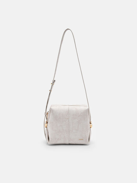 Cube Shoulder Bag, Chalk, hi-res