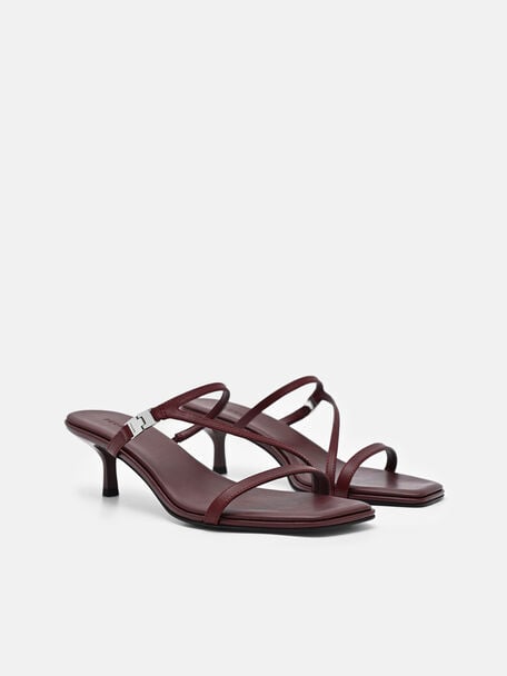 Jatte Leather Heel Sandals, , hi-res
