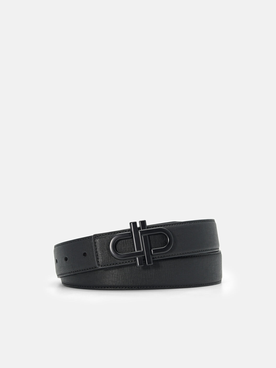 Saffiano Leather Reversible Tang Belt, , hi-res