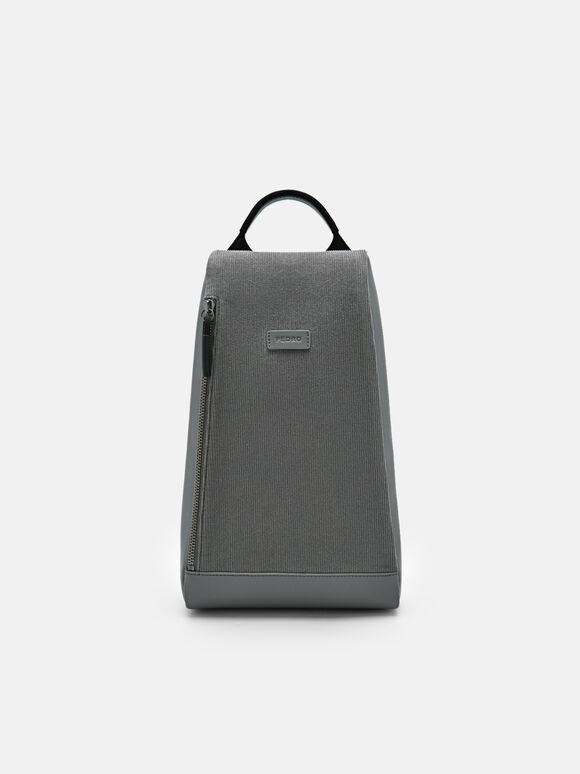 Pouch Selempang Bertekstur, 