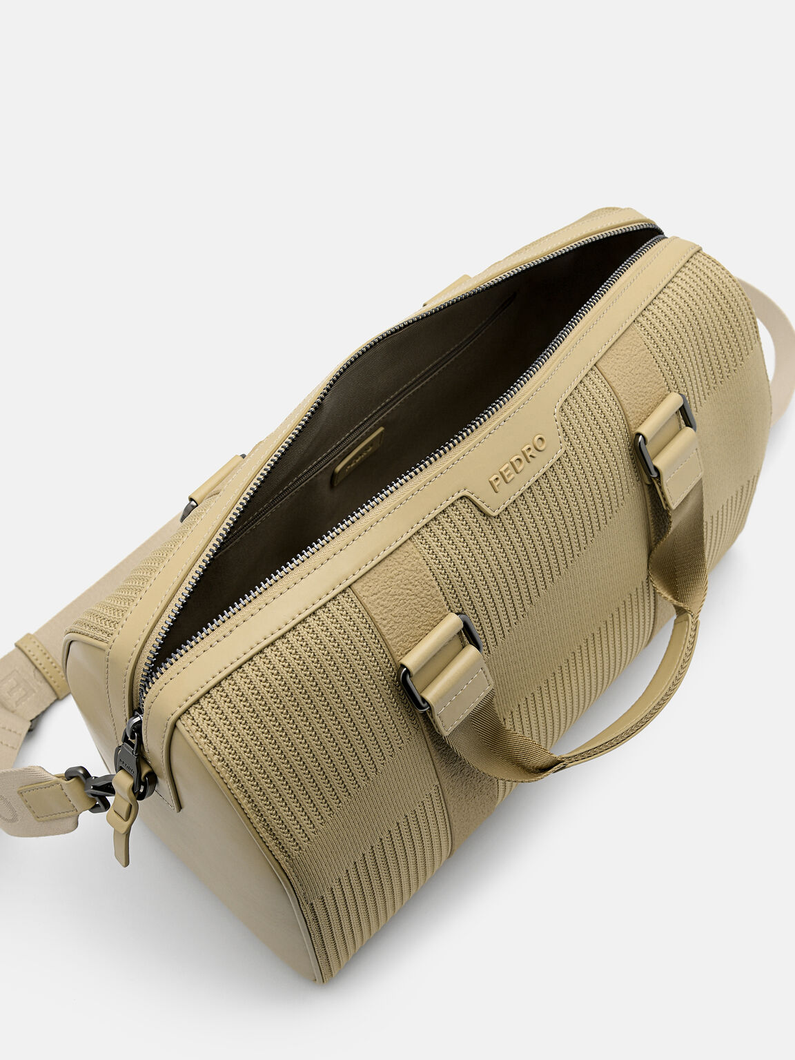Tristan Fabric Duffel Bag, Sand