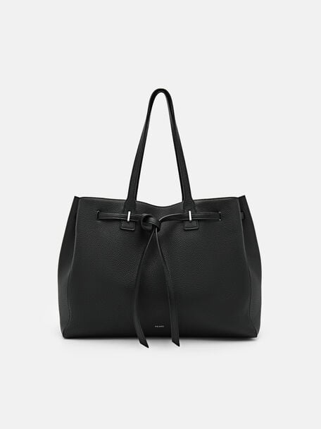 Tas Tote Kulit Oversized Demi, , hi-res