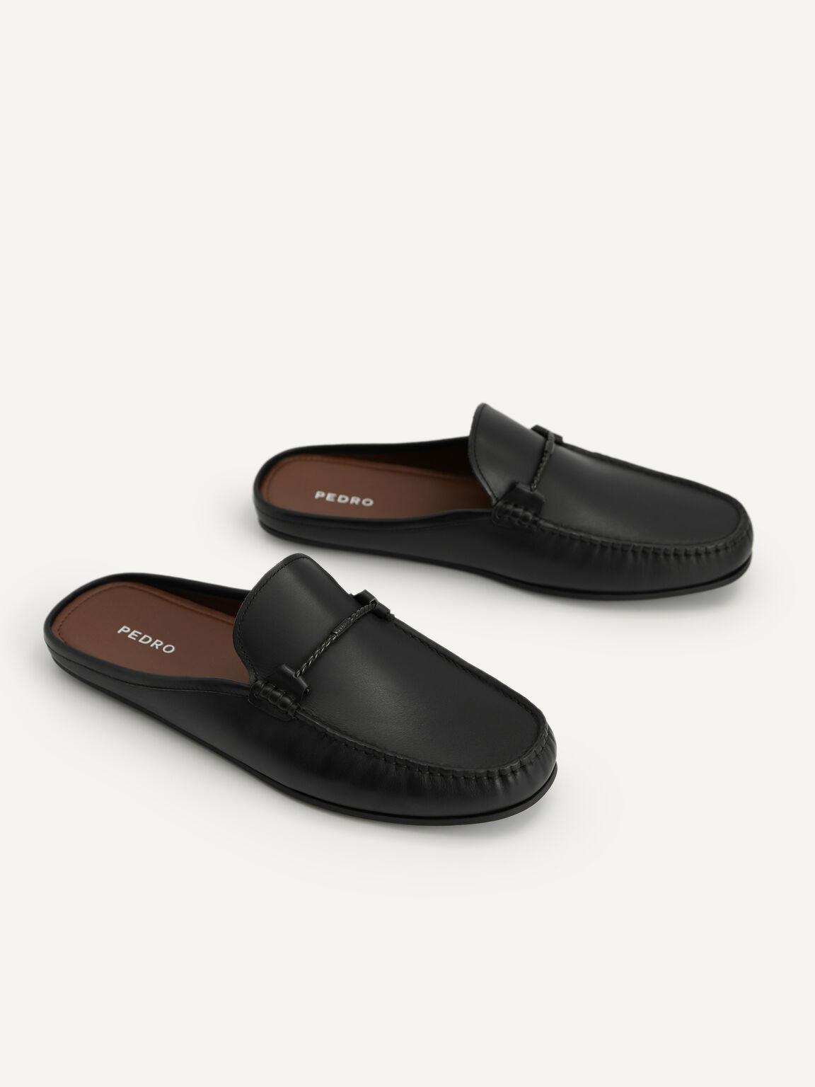 Leather Slip-On Driving Shoes, 