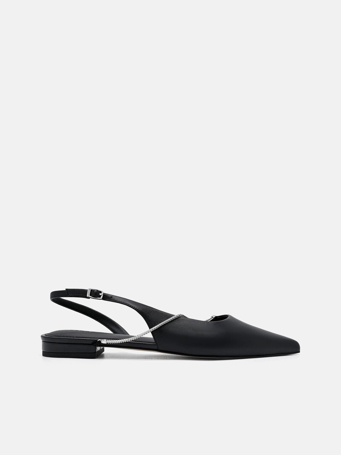 Marland Flat Ballerina Kulit, 