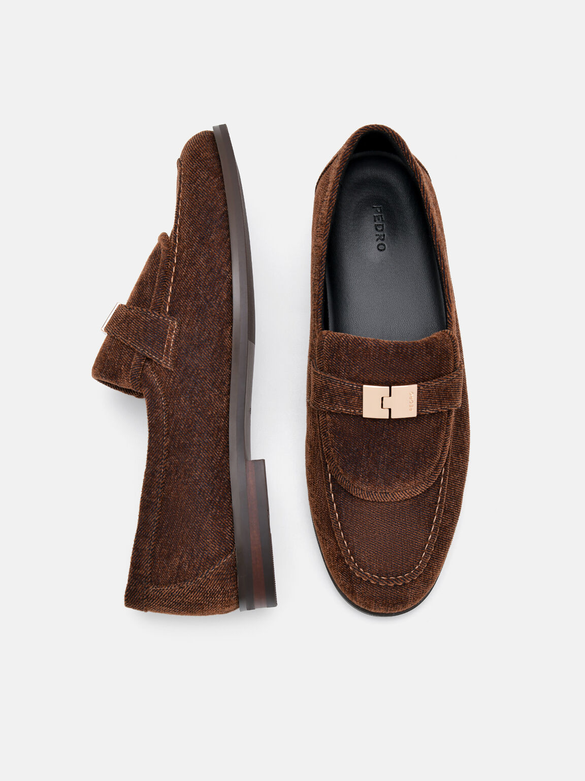 Sepatu Loafers Kain Jatte, , hi-res