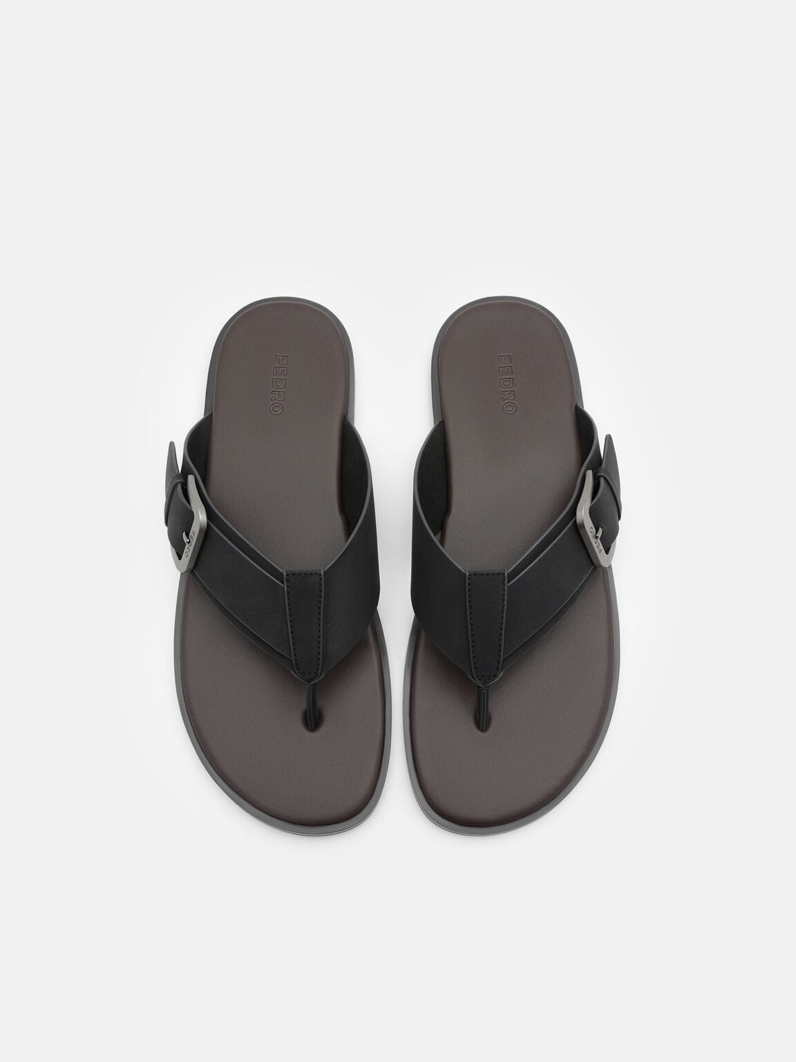 Sandal Jepit dengan Gesper, , hi-res